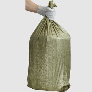 Зеленые полипропиленовые мешки