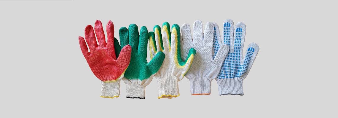Как выбрать хб рабочие перчатки?